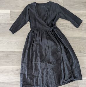 Simply Grey wrap dress